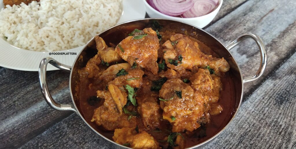 Chicken curry recipe