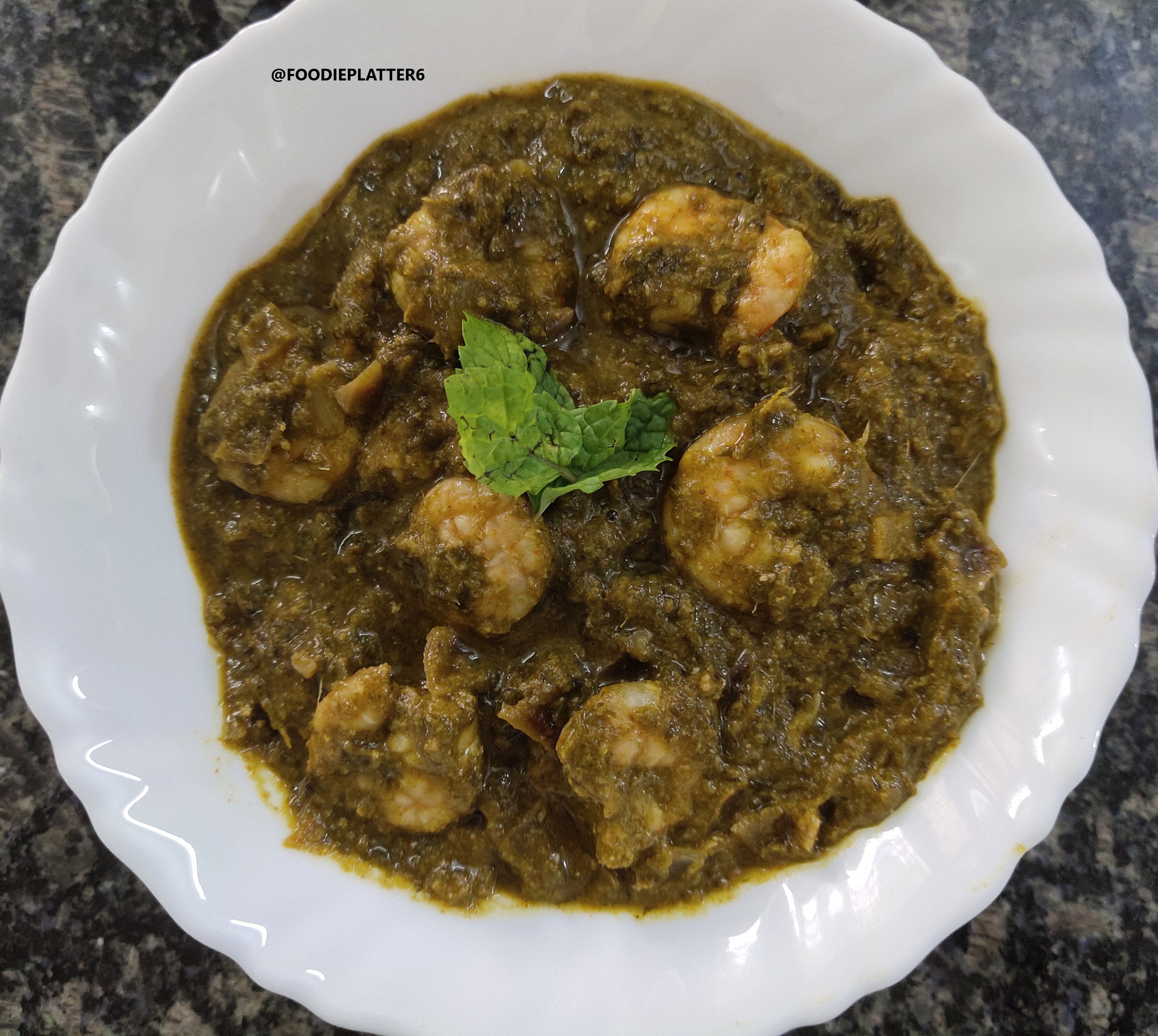 Gongura prawns recipe