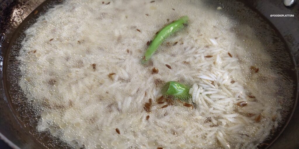 Jeera rice