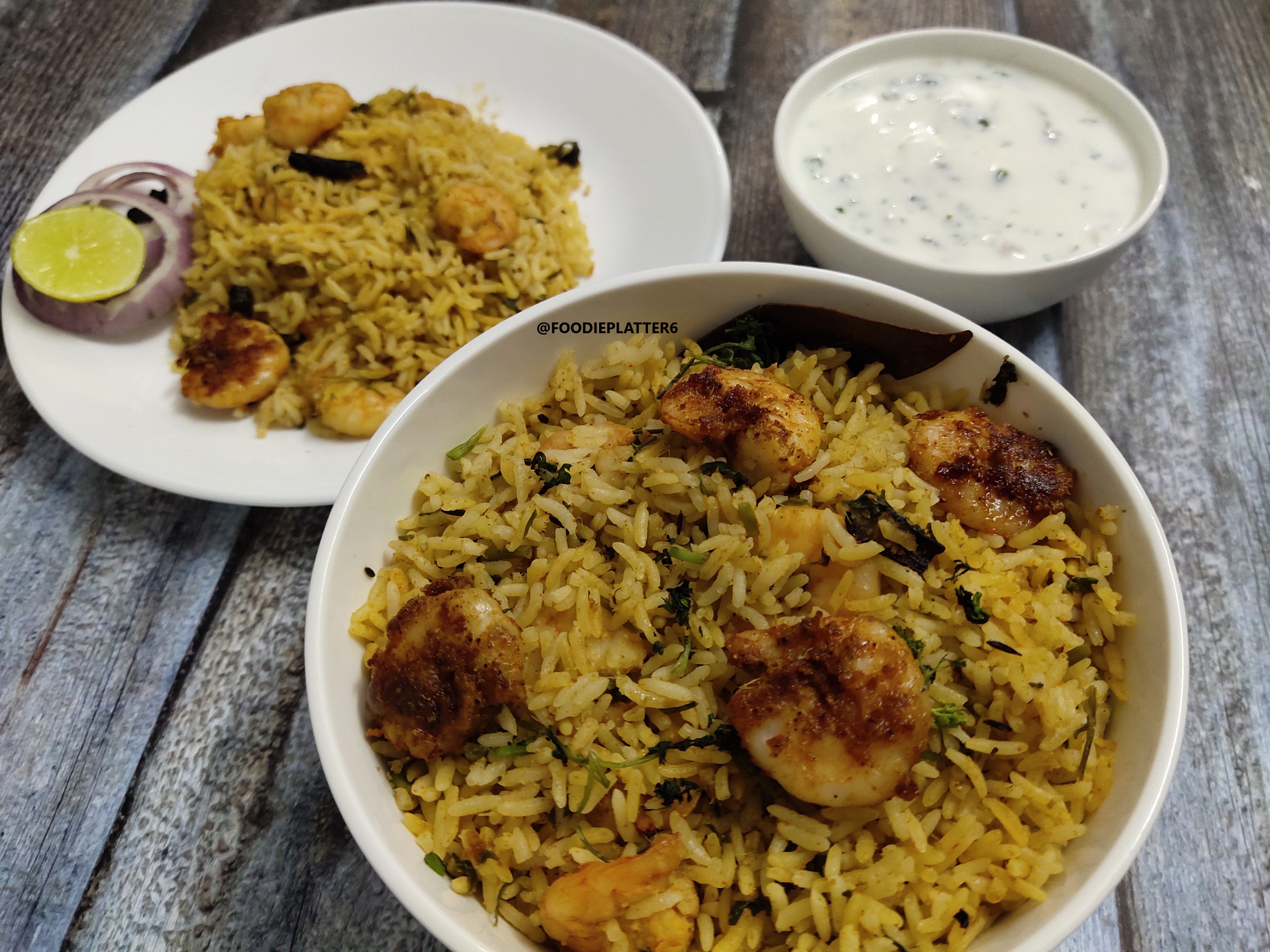 Prawns Pulao recipe