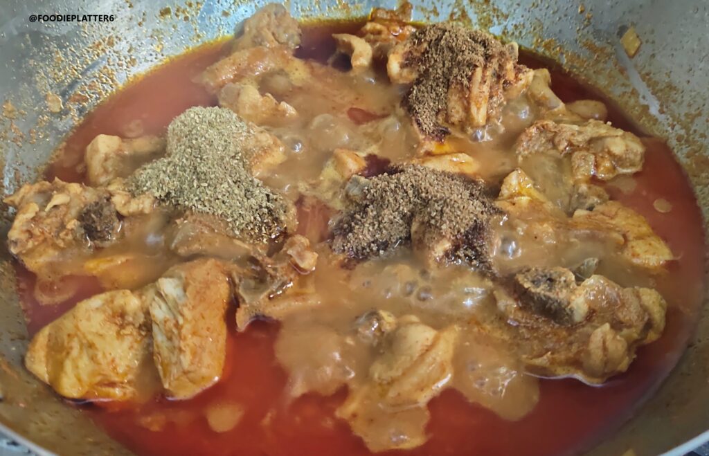 Chicken curry recipe