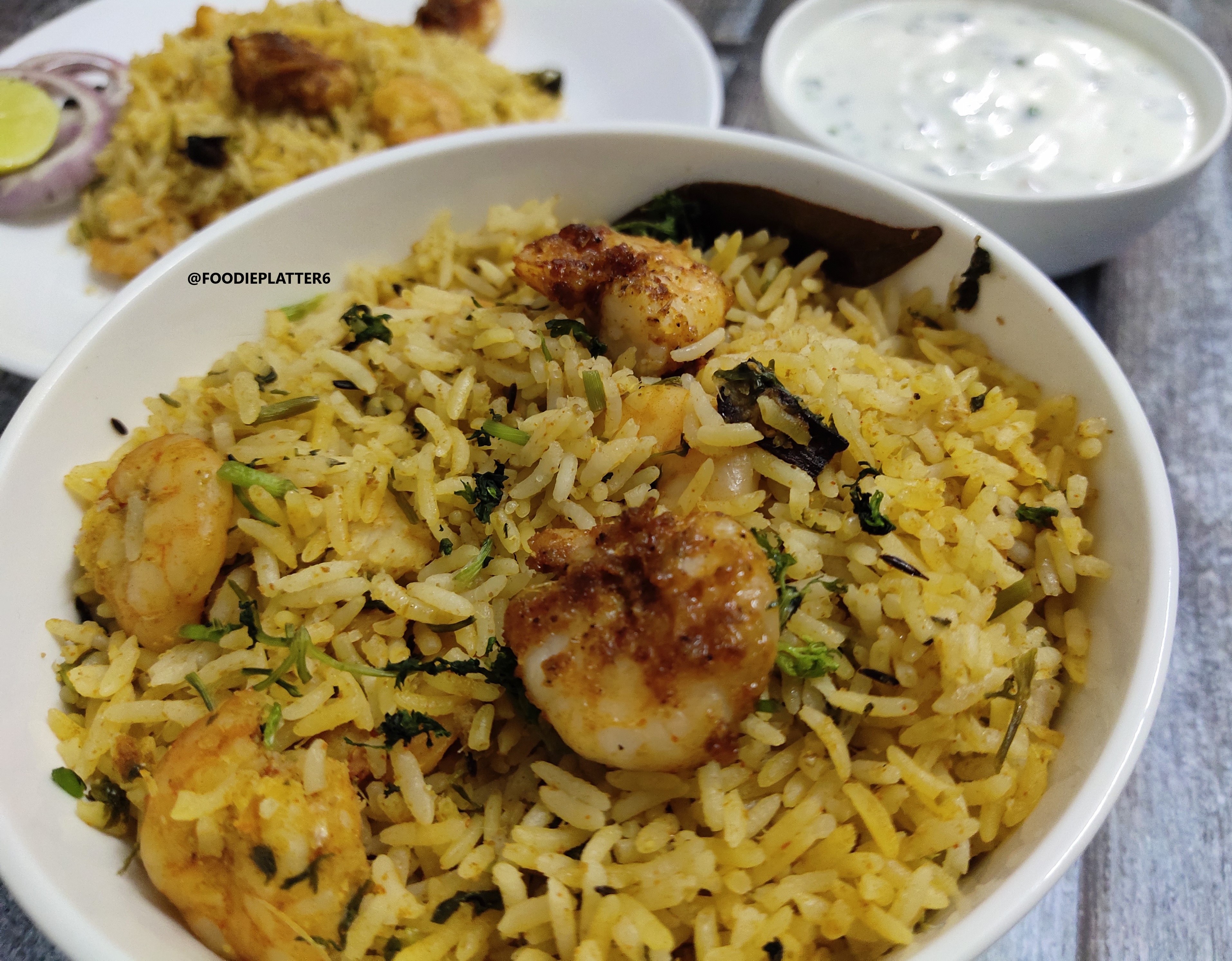 Prawns Pulao recipe