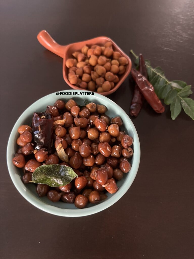 Black chana stir fry