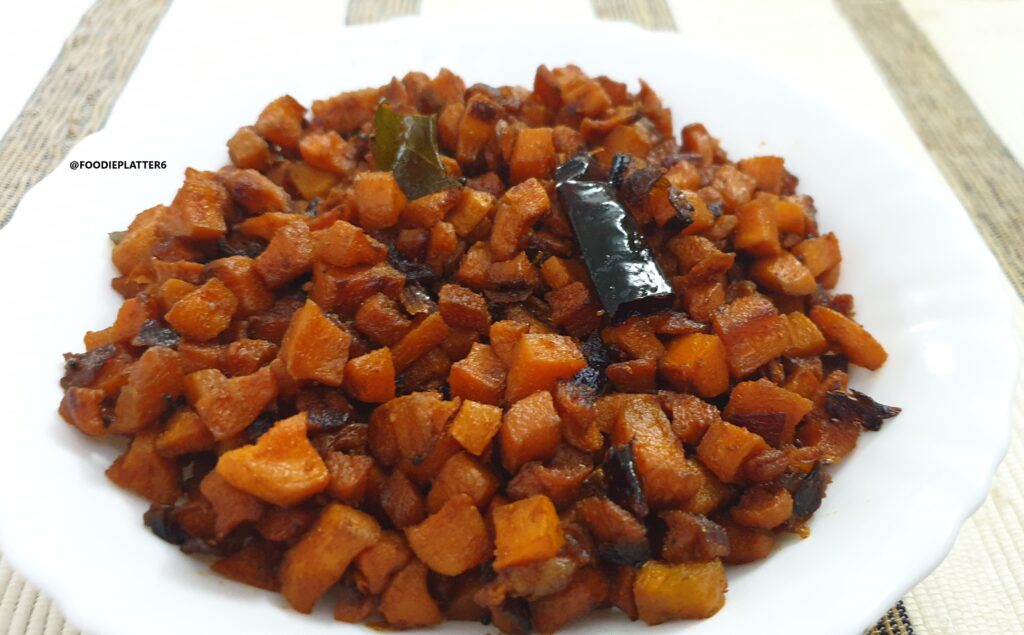 Carrot fry recipe