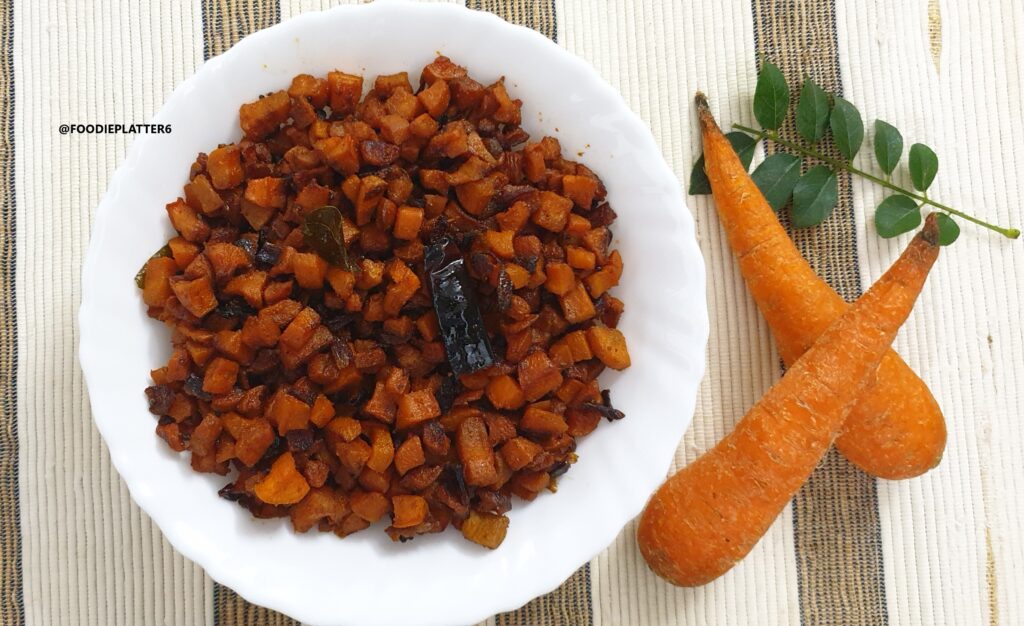 Carrot fry recipe