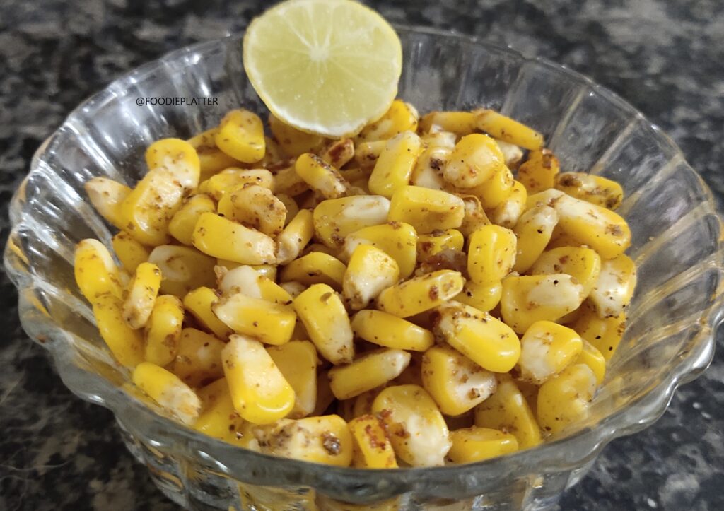 Masala corn recipe