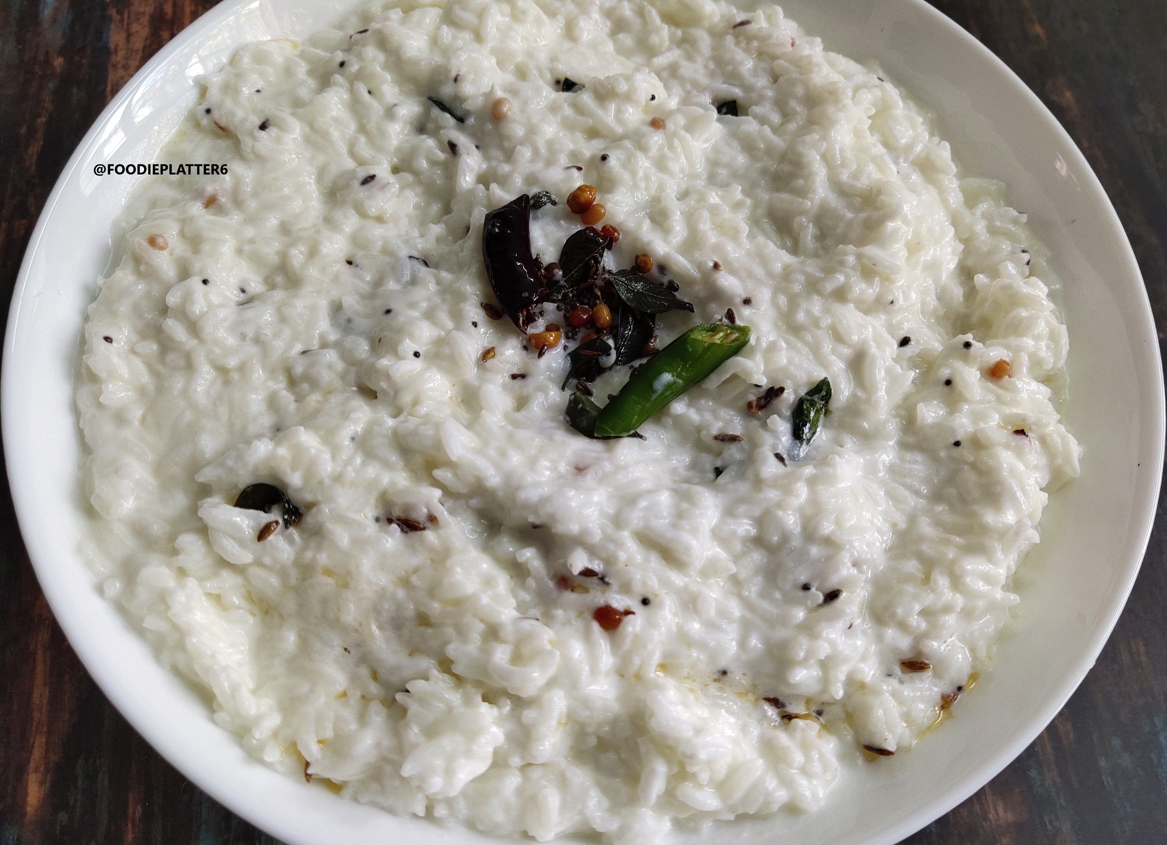 Curd rice recipe